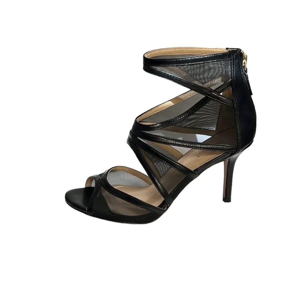 Nine West Gezzica Heeled Sandals Size 8.5